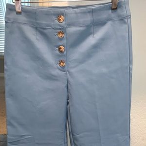 Loft High Waist Wide Leg Crop Pants